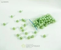 Бусы - Перламутровые цветн.12мм 100 гр, Россия