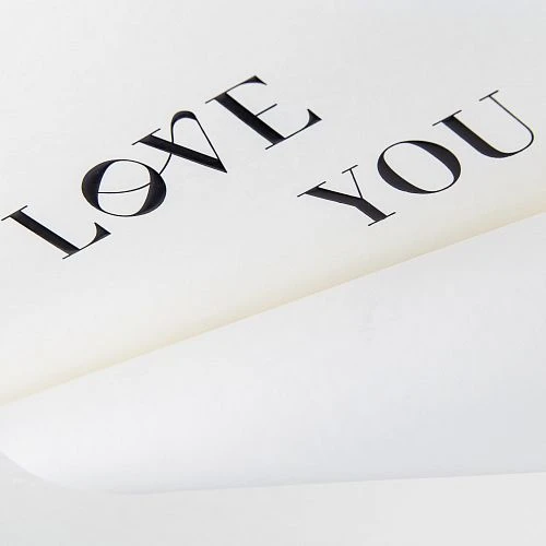 Бумага "Love you", 56*48см (5 листов) 120гр
