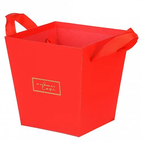 Коробка трапеция - 14*11*15см