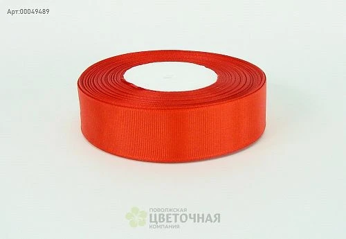 Лента - Репсовая 2,5см.*25ярд., Китай